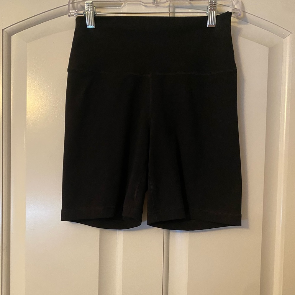 90 Degree By Reflex Black Bike Shorts